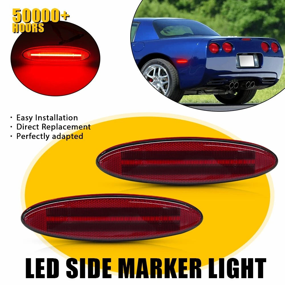 LED Side Marker Light Assembly for Chevrolet Corvette C5 (1997–2004)