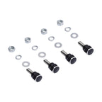Set of 4 Hex License Plate Frame Bolts for Harley Touring Sportster Dyna Softail