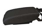 Center Console Lid Armrest Cover for Cadillac SRX (2010–2016) Leather Gray Stitch