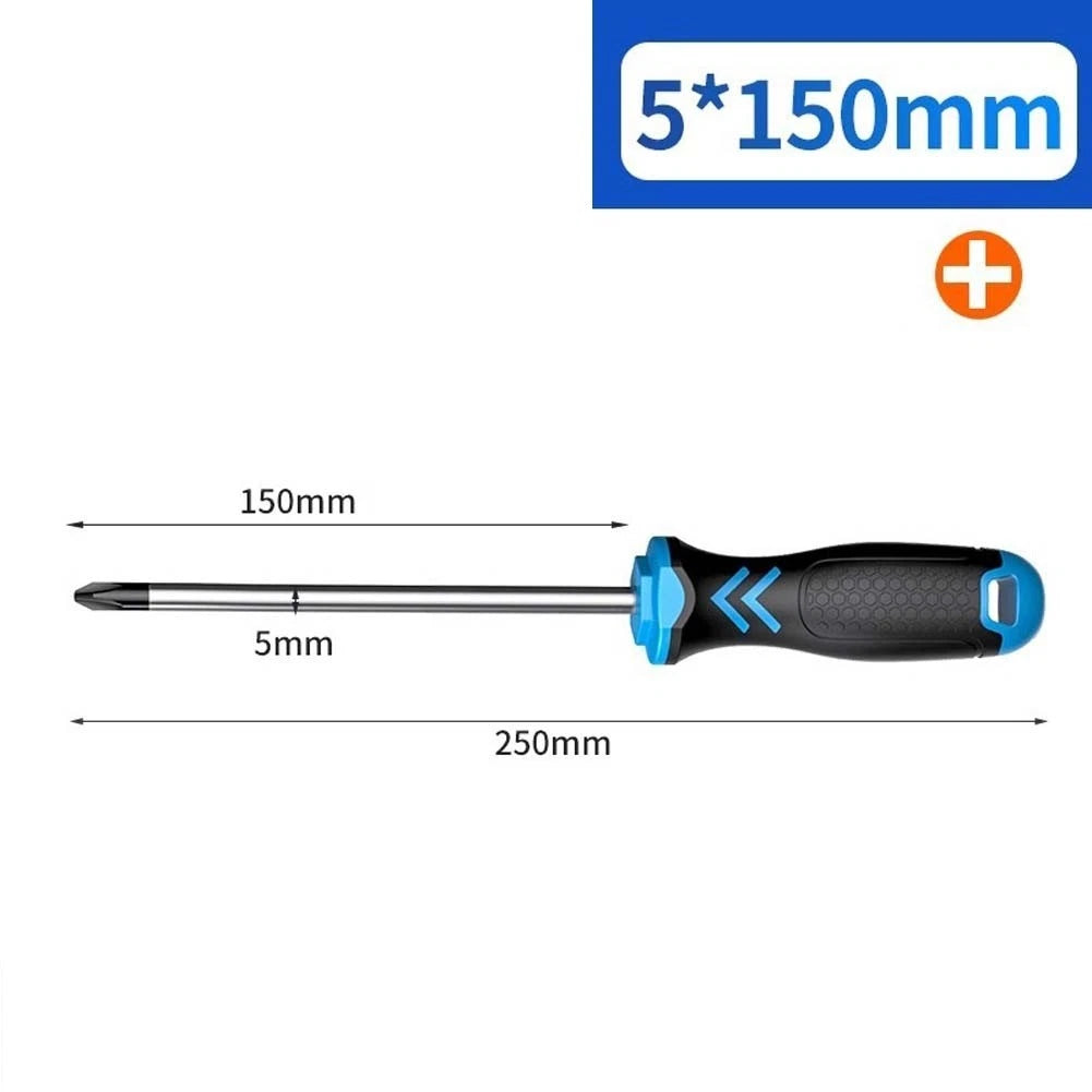 100mm Slotted Cross Magnetic Screwdriver Alloy Steel (2023)