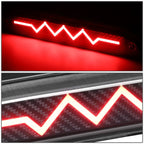 Sequential Heart Rate LED Carbon Third Brake Light for Ford Super Duty (1993–2016)