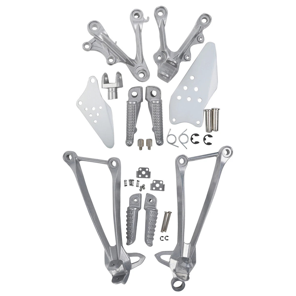 Driver Passenger Footrest Pegs Bracket for Kawasaki Ninja ZX6R (2013–2018)