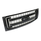 Front Bumper Upper Grille for Ford F-150 (2009–2014) Gloss Black
