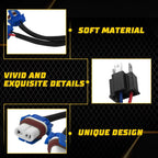 Conversion Wire Harness for H4 to 9005/9006 Headlight Bulbs (Year Range)