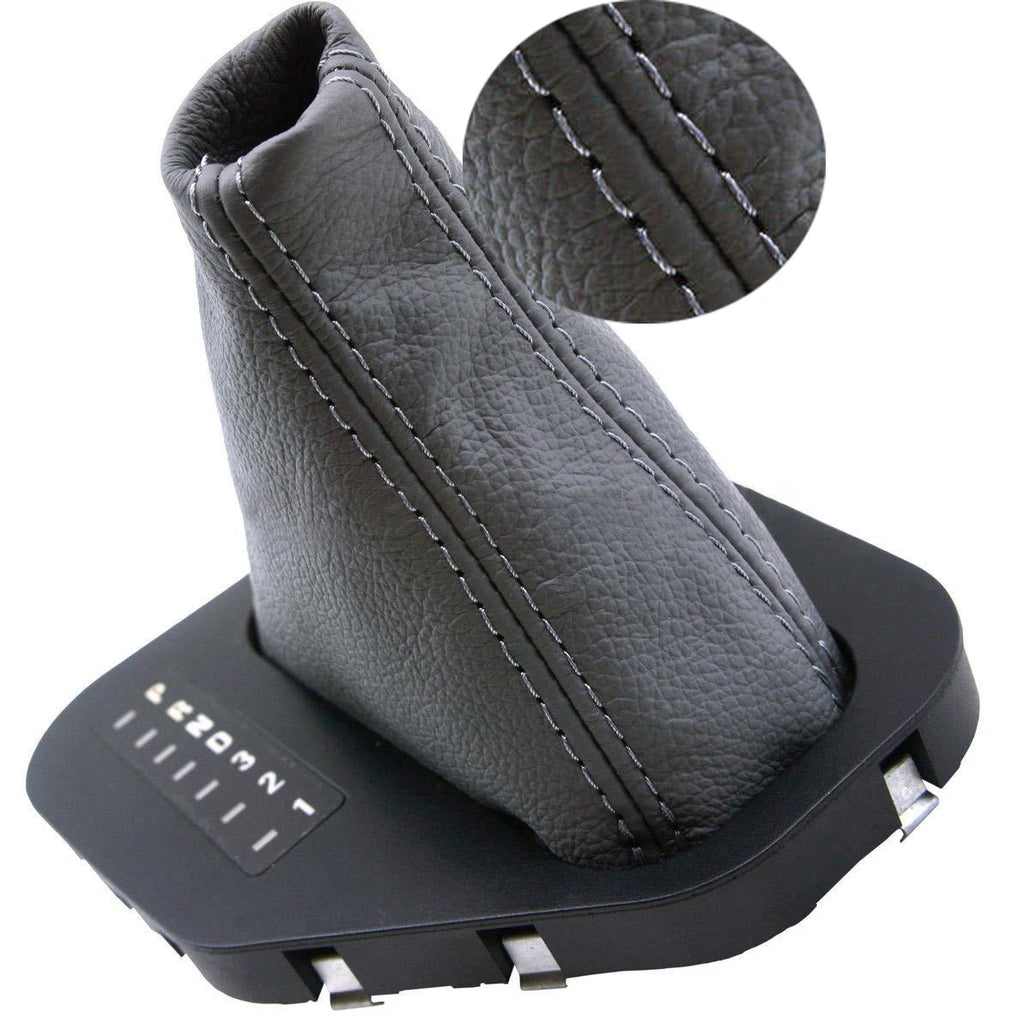Shift Boot for BMW E39 (1996–2003) - Leather Synthetic Gray