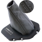 Shift Boot for BMW E39 (1996–2003) - Leather Synthetic Gray