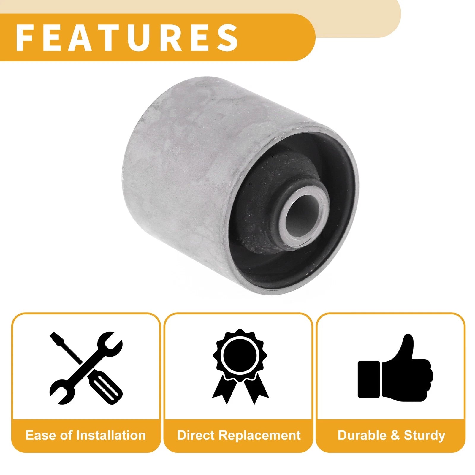 Rear Lower Trailing Rod Bushing for Mitsubishi Pajero (H60)