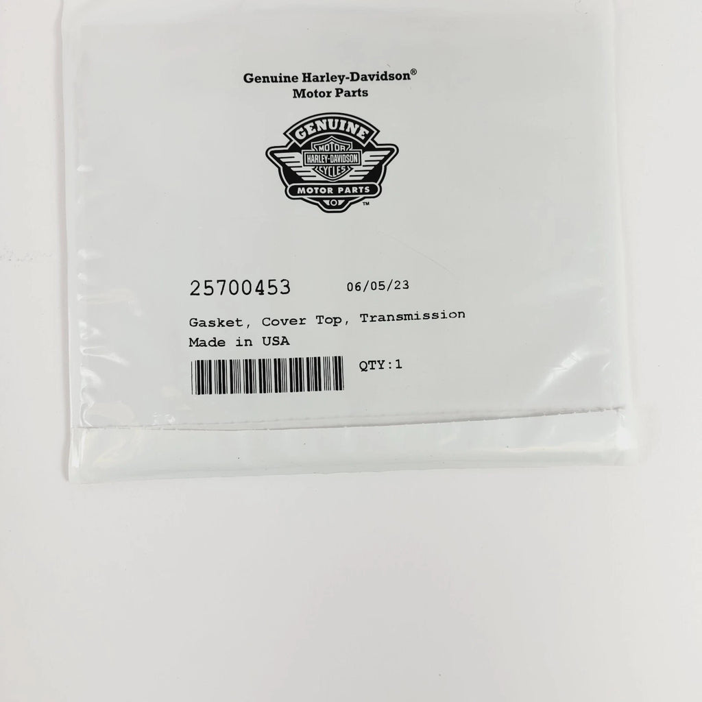 Genuine Transmission Top Cover Gasket for Harley-Davidson M8 FLT (OEM 25700453)