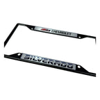 Black License Plate Frame Licensed for Chevrolet Z71 Silverado (2014–2024)