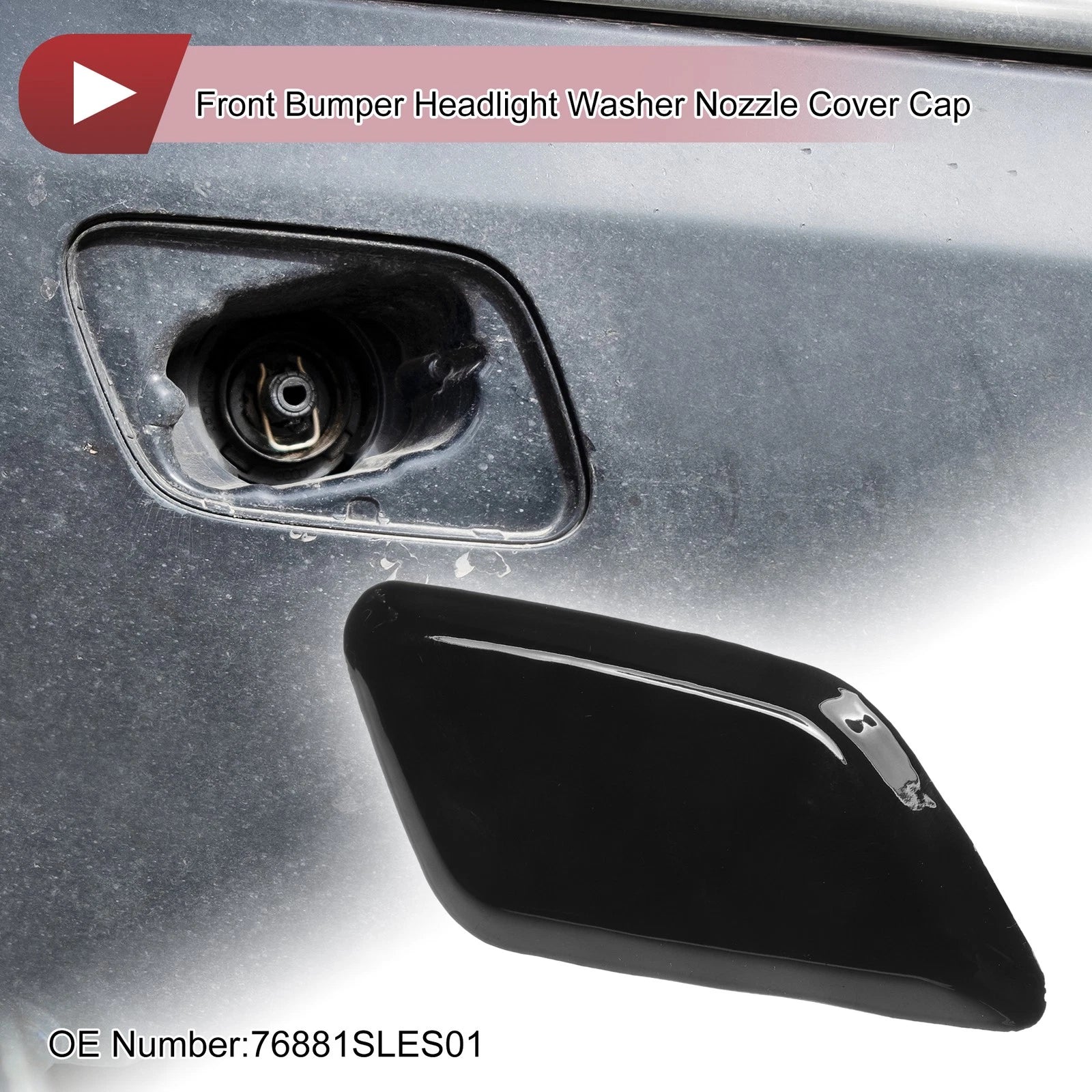 Front Right Washer Nozzle Cover Cap for Honda Odyssey (2009–2014)