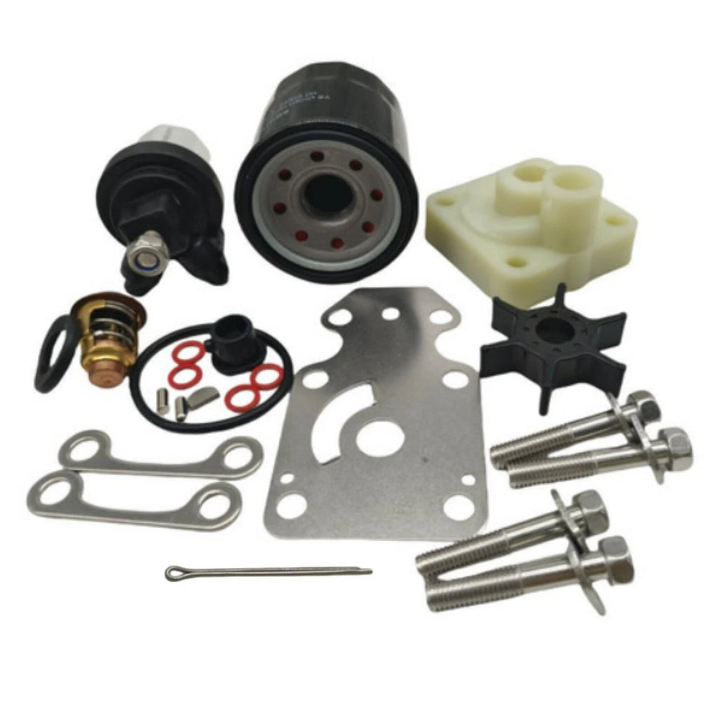 Maintenance Service Kit for Yamaha Outboard 15HP F15C (2000–2023) 6AH-W0078-01 63V-44352-0