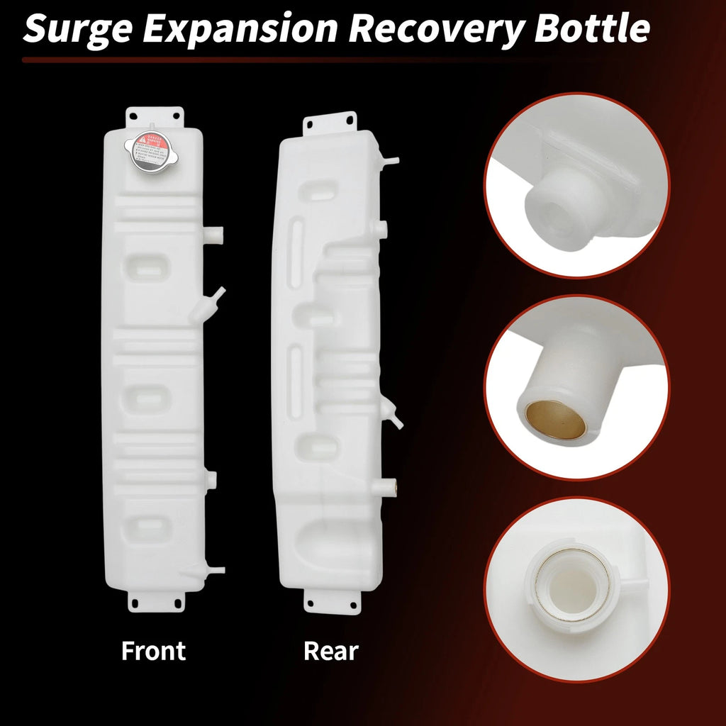 Radiator Overflow Coolant Tank for Ford F600 F700 F800 B600 B700 (No.F6HZ-8A080-B)