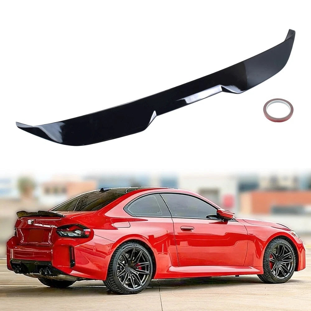 High Kick MP Style Gloss Black Trunk Spoiler for BMW G87 M2 G42 230i M240i (2022–2026)