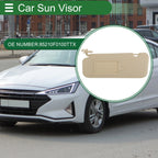 Sun Visor No.85210F0100TTX for Hyundai Elantra AD (2016–2019) Left Driver Side