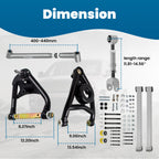 Trailing Control Arms Brace Kit for Chevelle LeMans GTO (1968-1972)