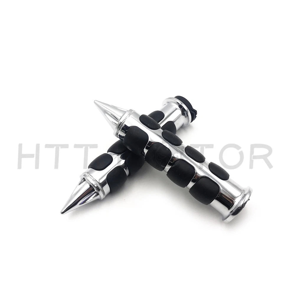 Custom Chrome Spike Handlebar Grips for Honda GL1500/GL1800 (1988–2012)