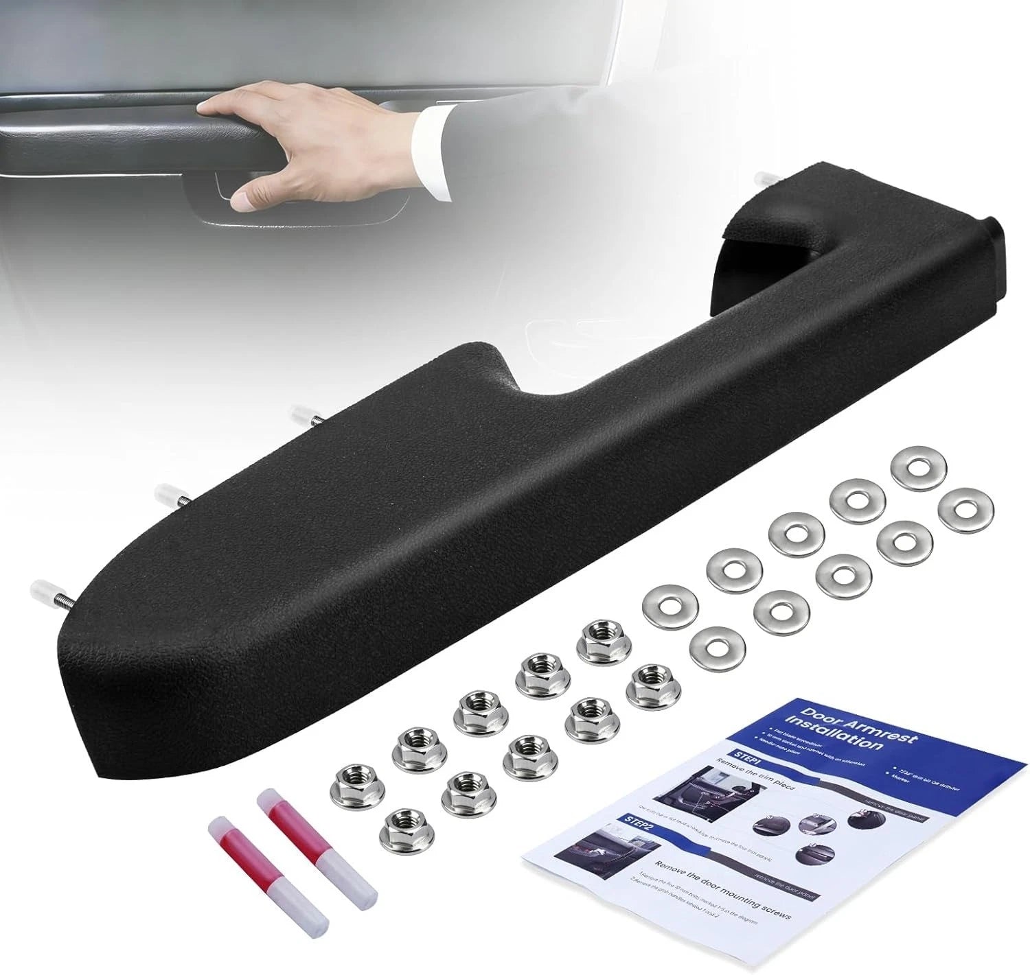 Driver Door Armrest Repair Kit for Chevy Silverado GMC Sierra (2010–2014) 22818465