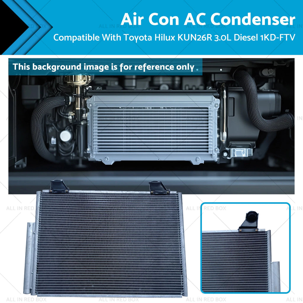 AC Condenser for Toyota Hilux KUN26R 3.0L Diesel 1KD-FTV (2005–2015)