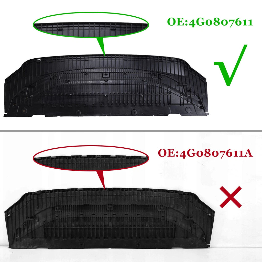 Lower Front Bumper Grille for Audi A6 Quattro (2012-2015)