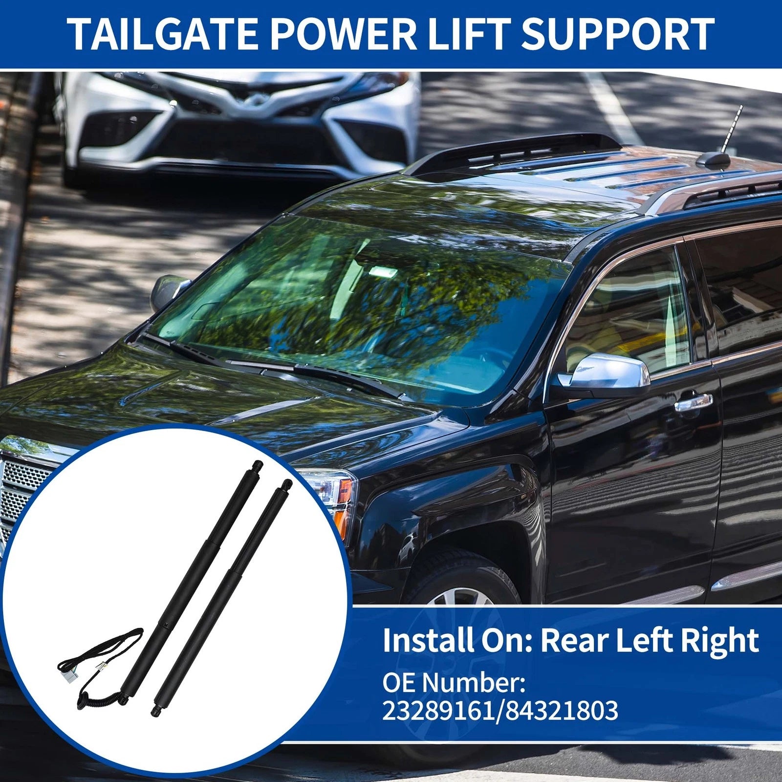 Rear Tailgate Power Lift Support for Chevrolet Equinox (2016–2017) GMC No.23289161