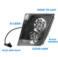 Set of 2 LED Fog Lights for Volvo VNL VN (2003–2017) Bumper Lamps