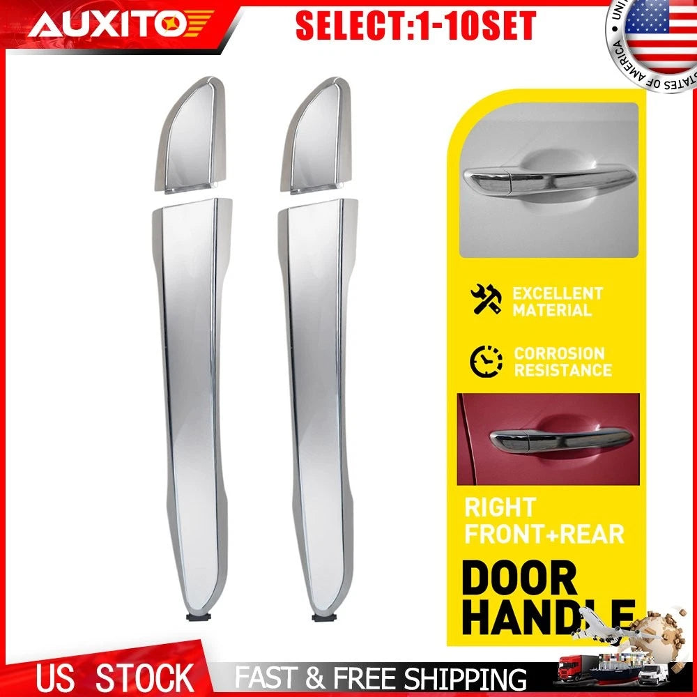 Chrome Exterior Door Handle for Hyundai Tucson (2016–2021) 2-20X
