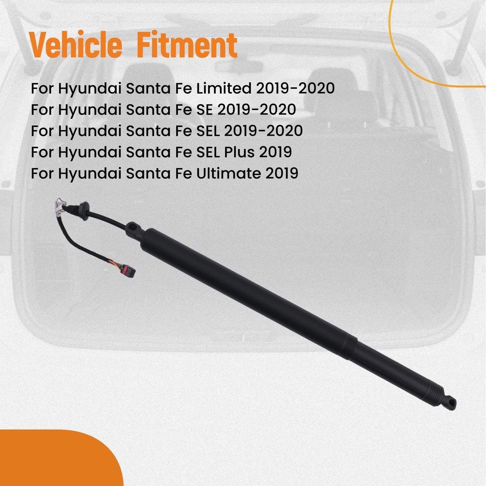 Hatch Lift Support Right Rear for Hyundai Santa Fe (2019–2020) 81841-S1100