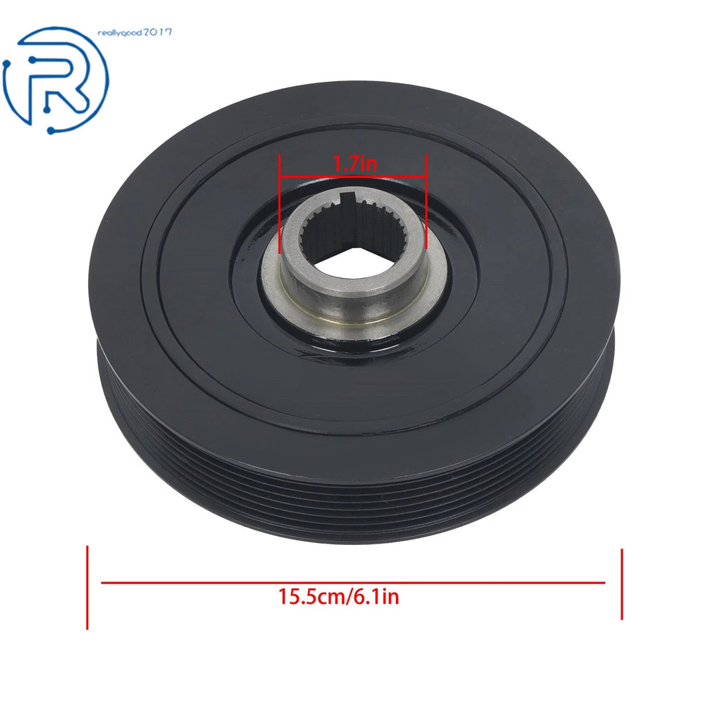 Engine Harmonic Balancer for Acura TSX RSX Honda CR-V Element Accord (2002–2008)