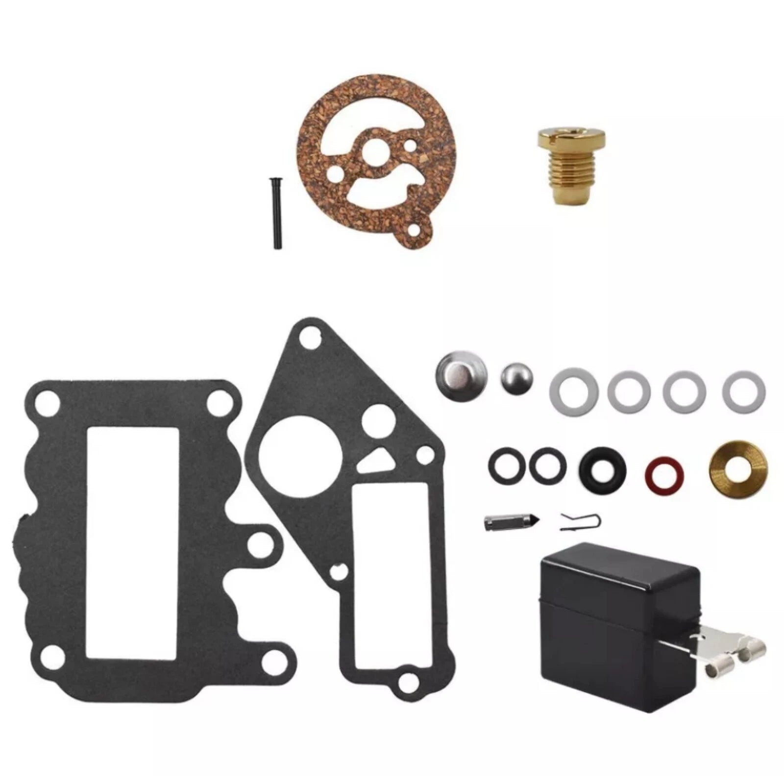 Carburetor Repair Kit for Johnson Evinrude 9.5 hp (1964–1973) 382048