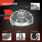 Electric Cooling Fan Clutch for Chevy Express 2500/3500 (2009–2016)