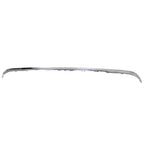 Replacement Rear Center Bumper Cover Molding for Chrome ABS Plastic (2018–2023)