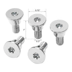 5x Front Disk Brake Rotor Bolts for Harley Electra Street Road Glide (2014–Up)