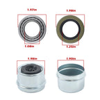 Set of 4 Trailer Bearings for 2000 Lbs Trailer Axle (1-1/16")