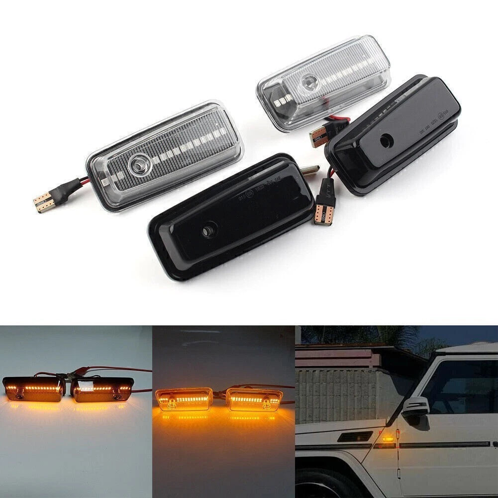 LED Dynamic Side Marker Turn Signal Light for Benz G-Class W461 W463