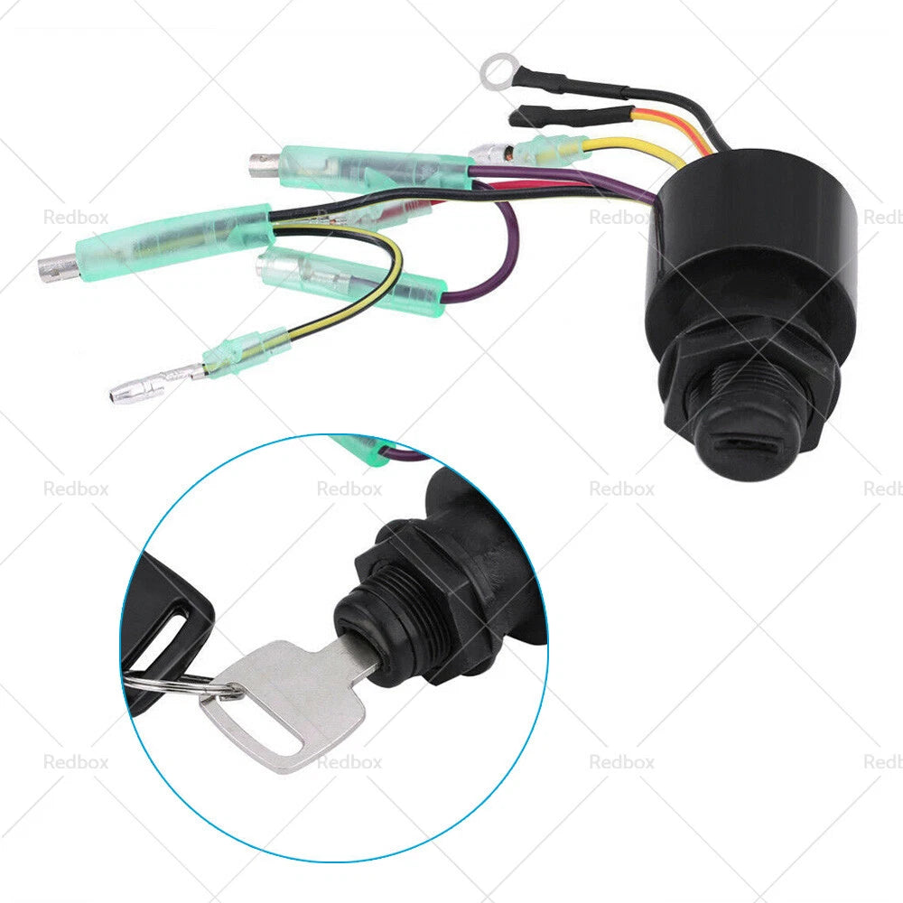 Ignition Key Switch Assembly for Mercury Outboard Motor (1987–1999) 87-17009A5