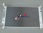 3 Row Aluminum Radiator + Fans for Holden Commodore VT VU VX HSV V6 3.8L (1997-2006)