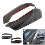 Air Deflector Side Wind Screen for Yamaha NMAX 155 (2020–2024) Carbon Black