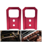 2X Front Tow Hooks for Tacoma (2024–2026) 4Runner (2025–2026) Red