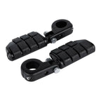Matte Black 32mm Highway Engine Guard Footpegs for Harley Dyna Sportster