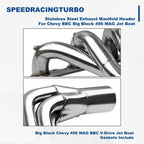 Stainless Steel Exhaust Manifold Header for Chevy Big Block 496