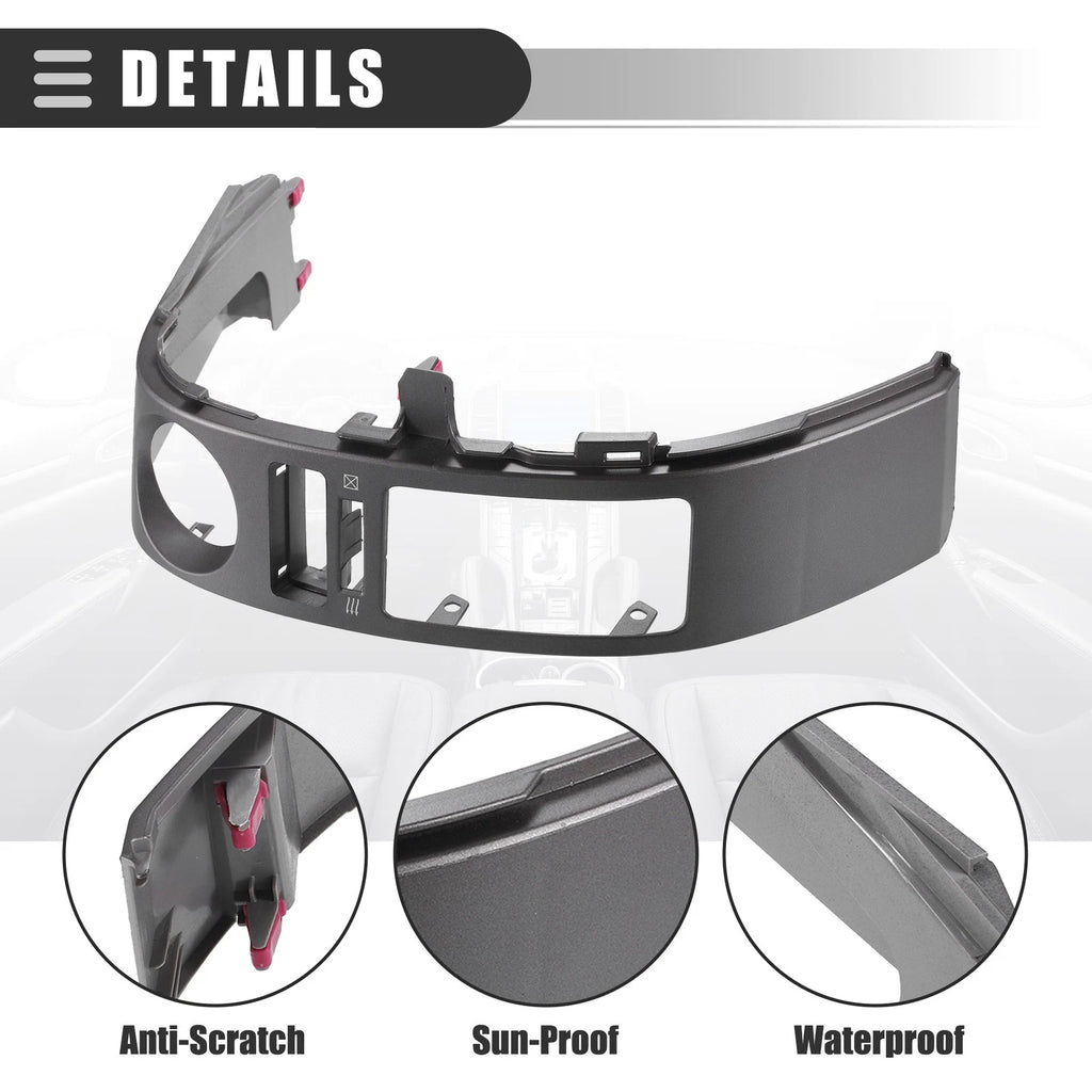 Left Center Dash A/C Outlet Vent Trim Panel for Toyota Prius (2004–2006) No. 5567047040