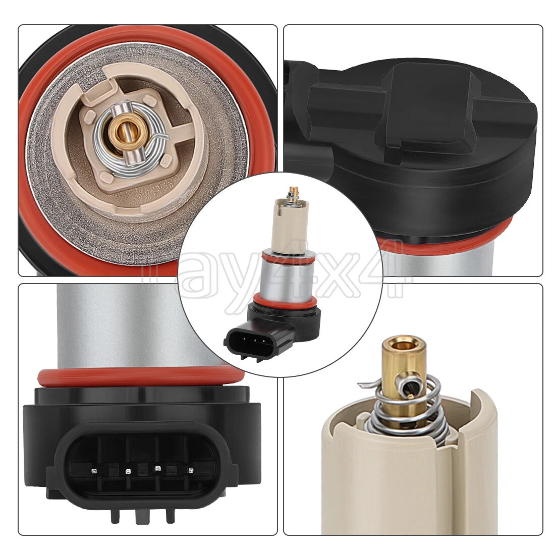 Set of 2 Idle Air Control Valves for Honda Rancher Rubicon Foreman (2000–2023) 16430-HP6-A01