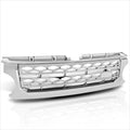 Honeycomb ABS Plastic Front Bumper Hood Grille Chrome for Land Rover LR4 (2010–2016)