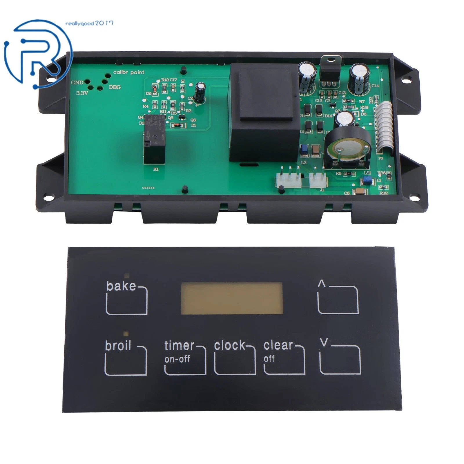 Control Board for Range Oven (Replaces 316455410, 316222802, 316222800)