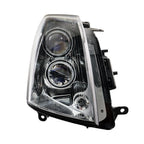 Set of 2 Headlights for Cadillac STS (2005–2011) Black Housing Clear