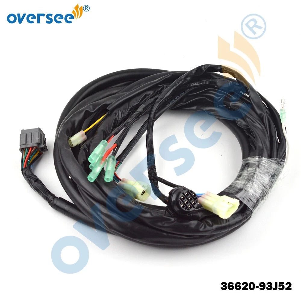 16ft Main Wiring Harness 36620-93J52 for Suzuki Outboard Control Box (N/A)