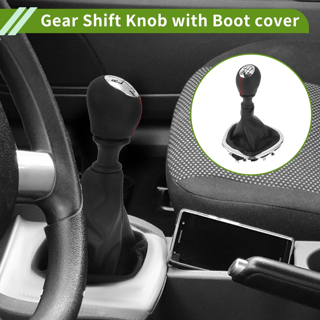 6 Speed Gear Shifter Knob with Cover for Fiat Talento (2016–2023)
