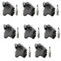 Set of 8 Ignition Coils & NGK Platinum Spark Plugs for H2 Tahoe Yukon (2001–2006)