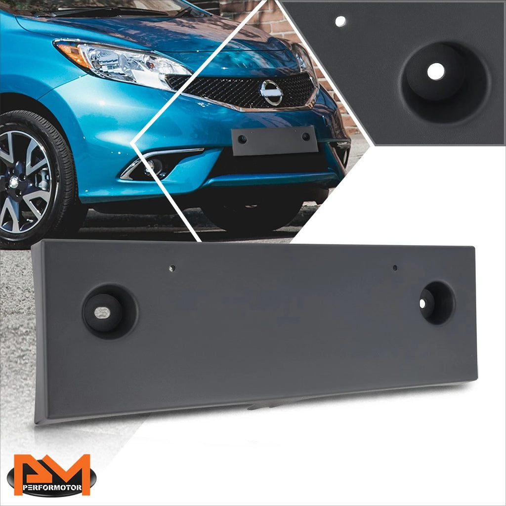 Tow Hook License Plate Mounting Bracket for Nissan Versa Note (2017–2019)