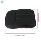 Center Console Pad Armrest Cover for Honda Pilot (2023-2024) Leather Black